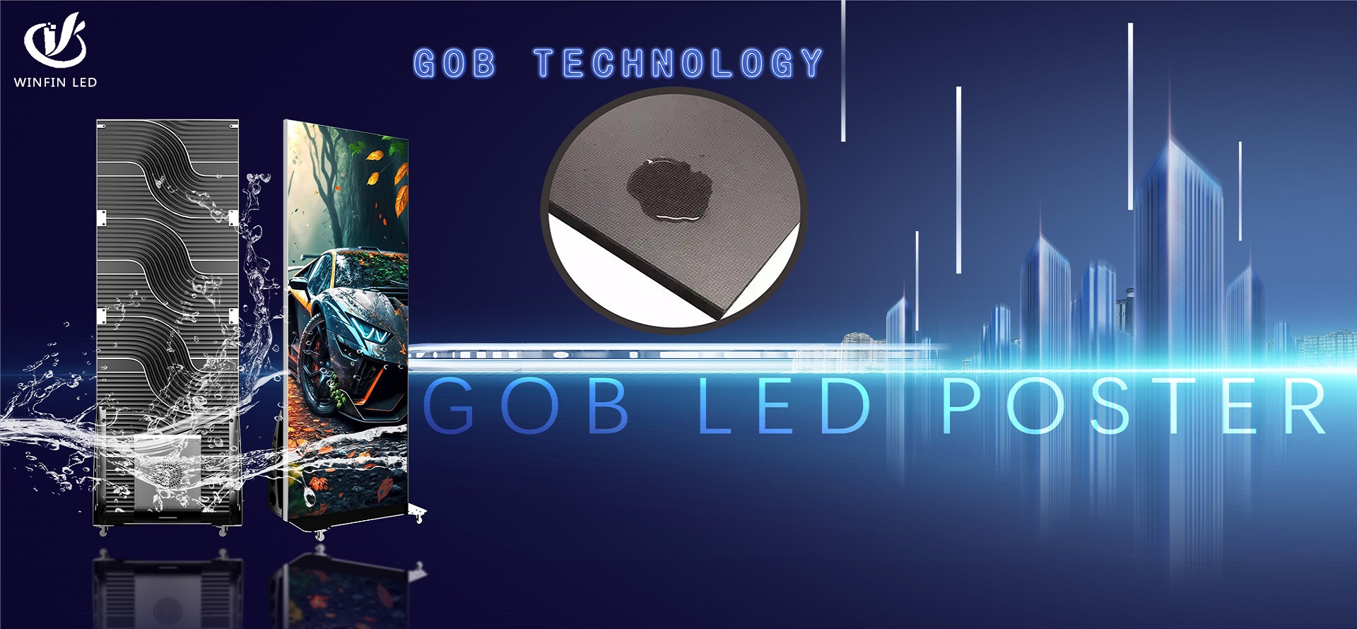 led poster screen