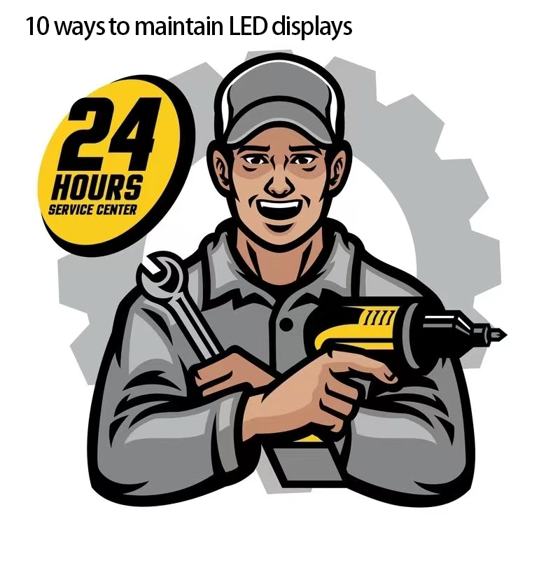 10 ways to maintain LED displays
